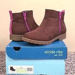 Stride Rite Lucy 2 Chocolate Boots size 12.5M